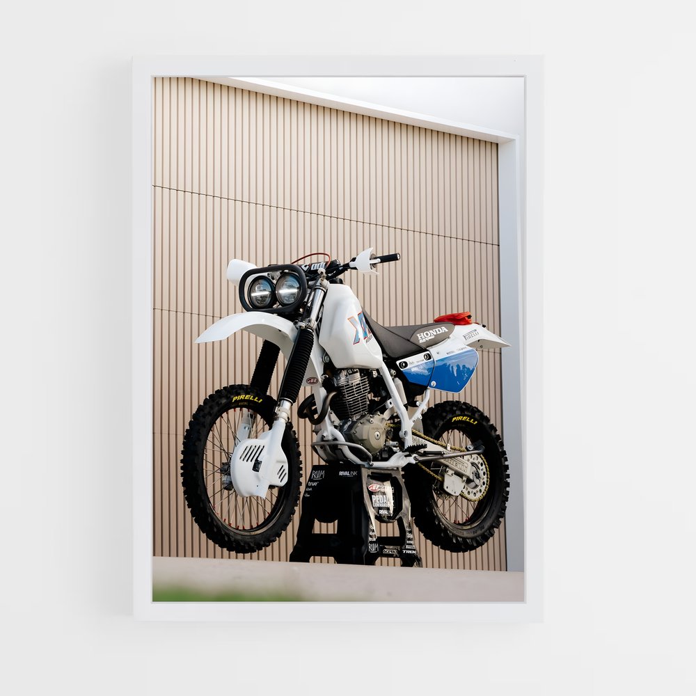 Poster Honda en Liberté – affiche Honda Moto (vue 3)